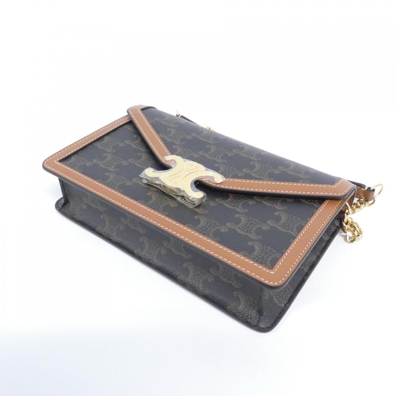 CELINE 10L462DQB Wallet Canvas 3