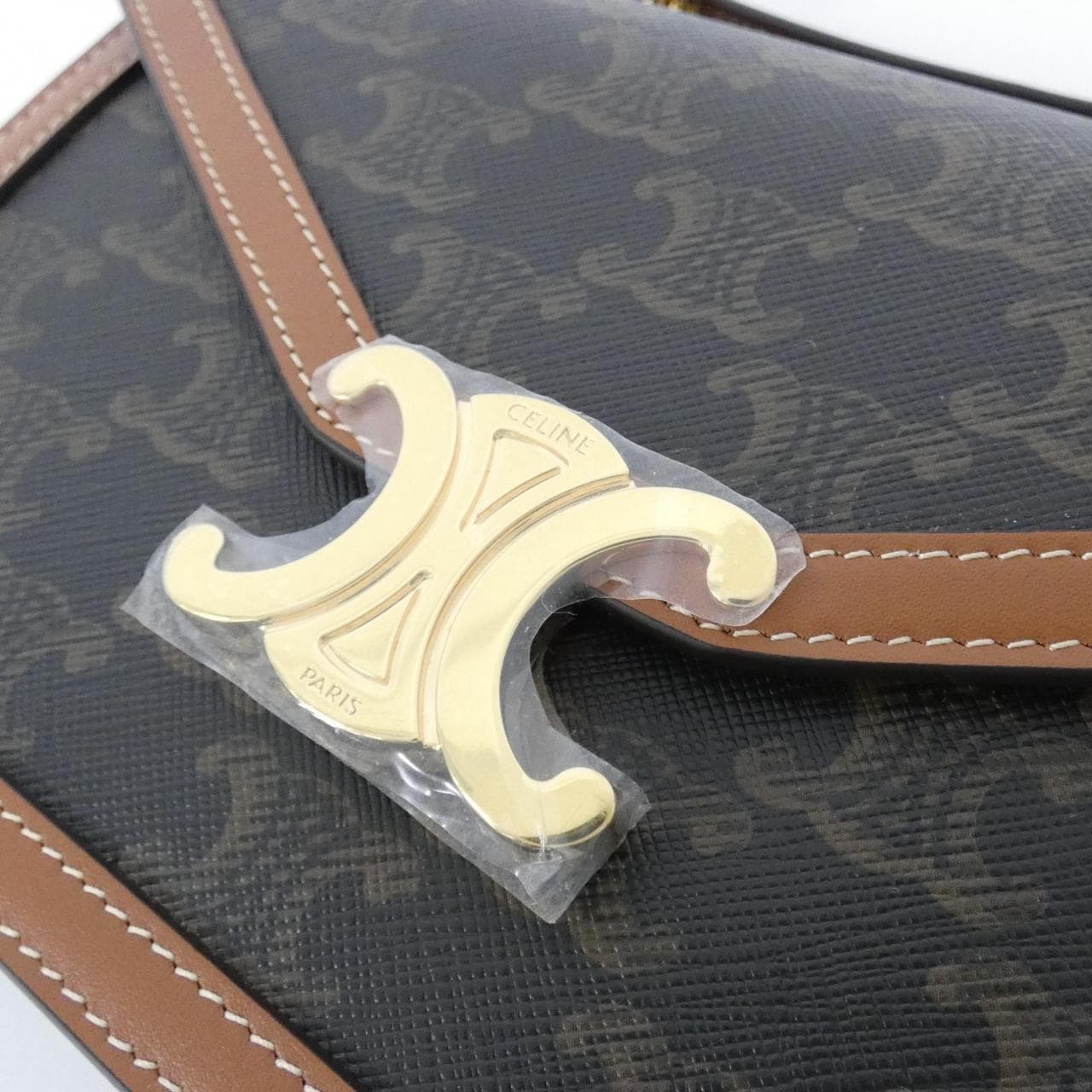 CELINE 10L462DQB Wallet Canvas 4