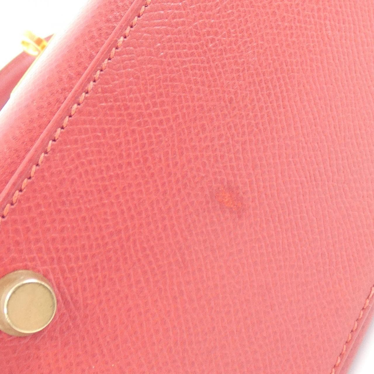 HERMES HERMÈS Kelly Bag Leather Rouge Leather - Thumbnail 4