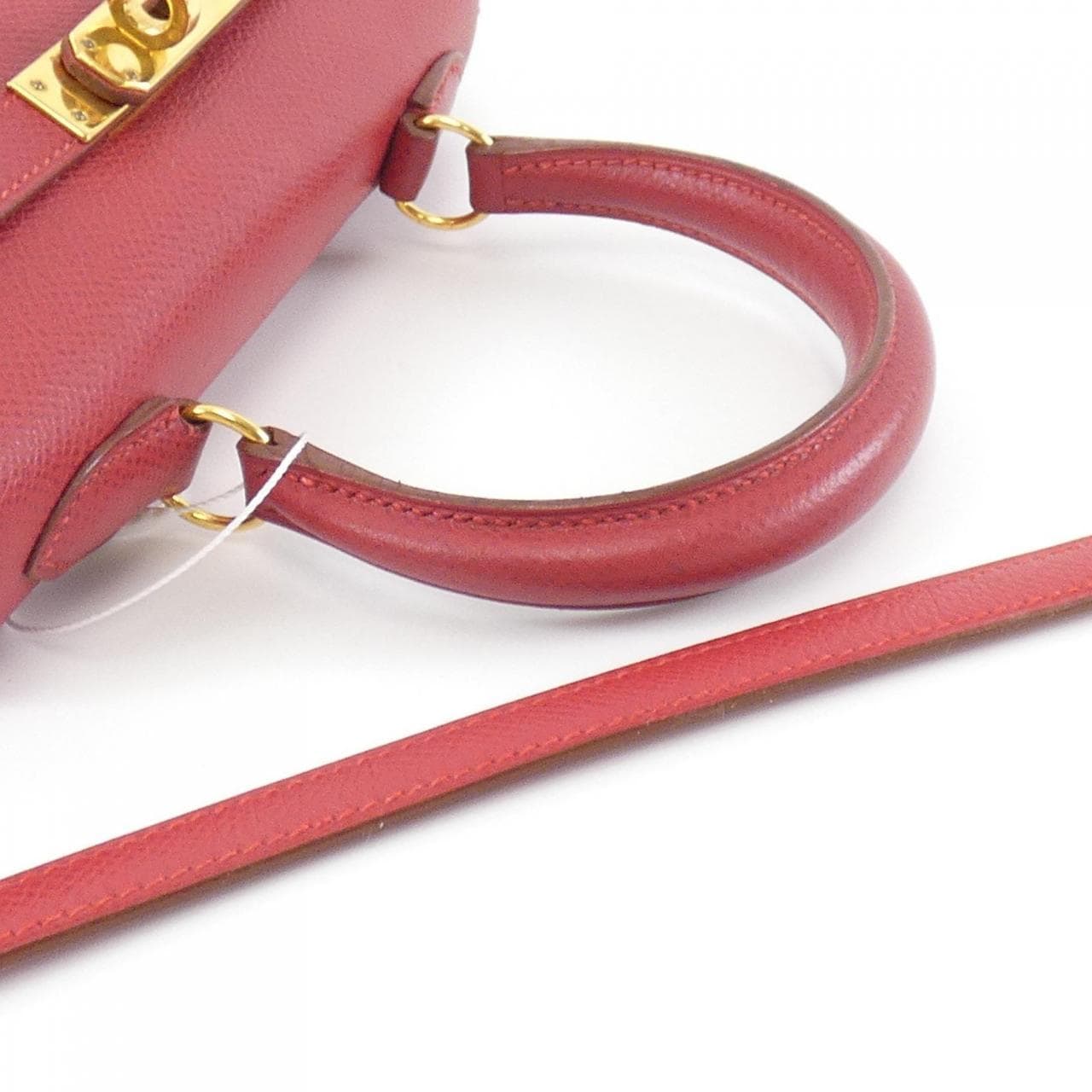 HERMES HERMÈS Kelly Bag Leather Rouge Leather - Thumbnail 8