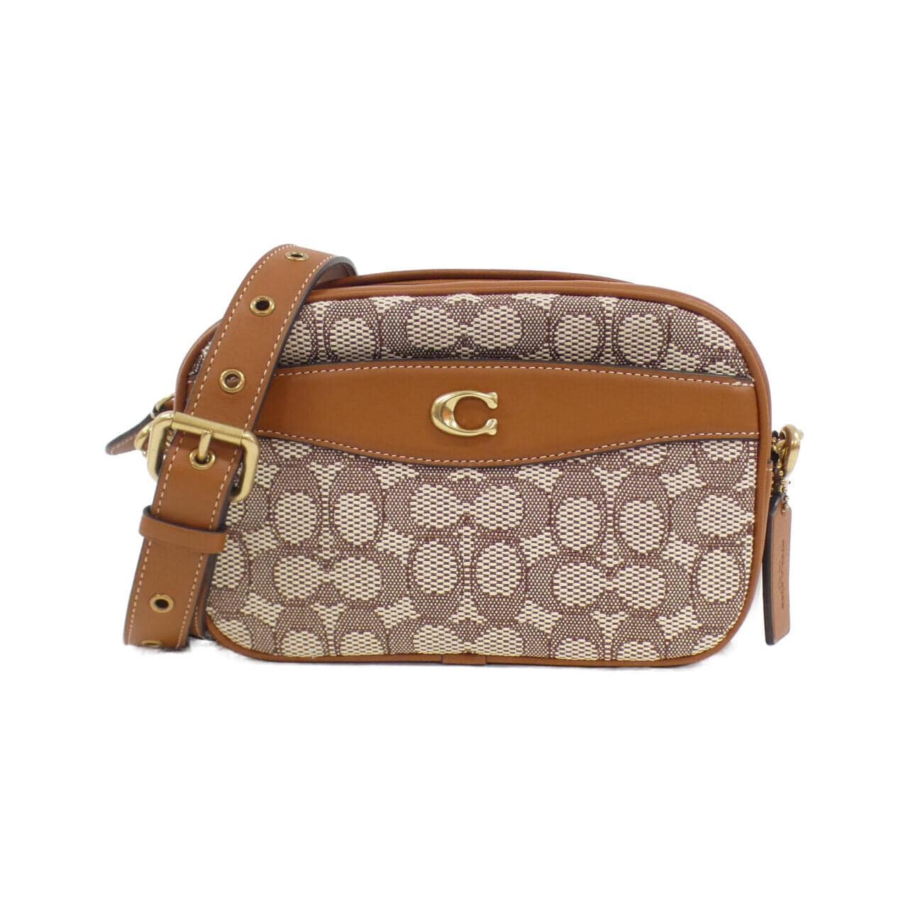 COACH CC401 Shoulder Bag Canvas