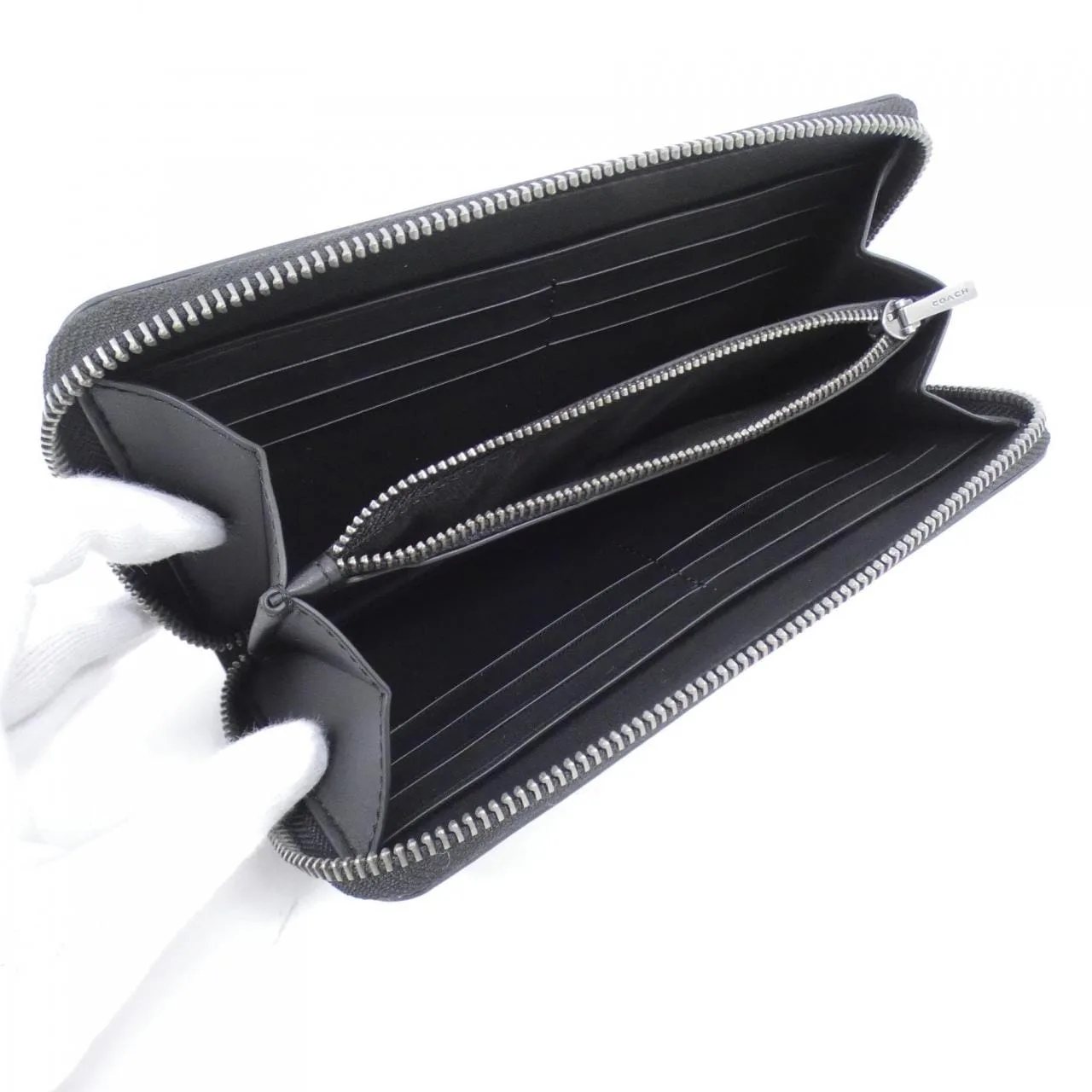 COACH CE551 Wallet Black New - Thumbnail 5