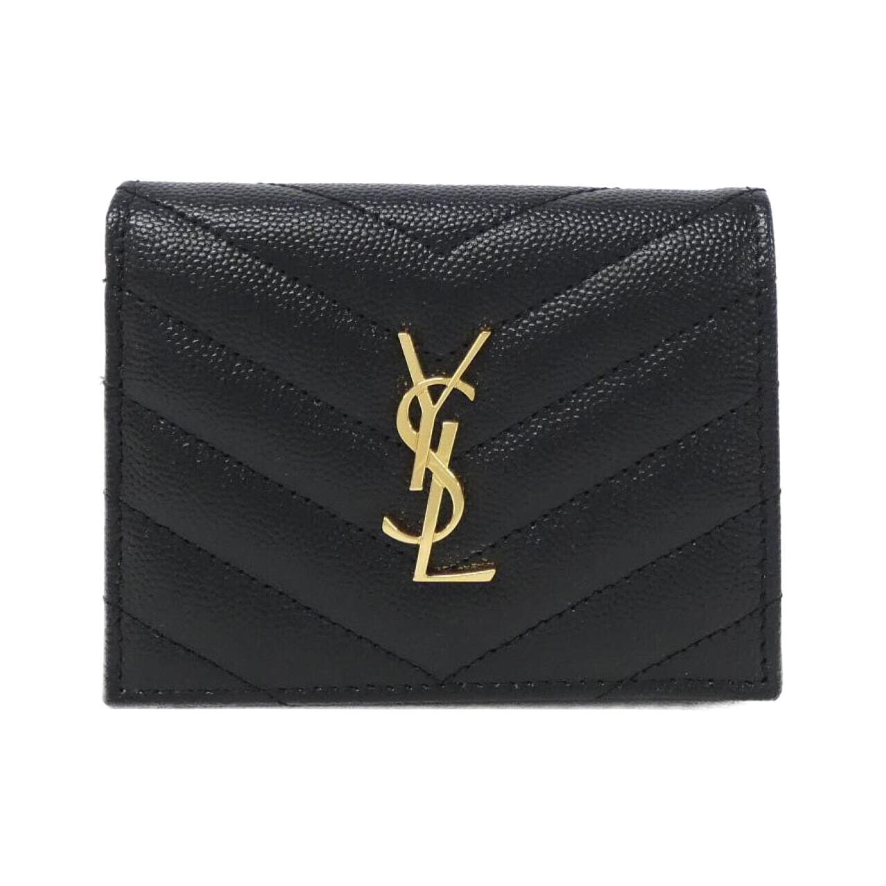 SAINT LAURENT 668290 BOWA1 Wallet Leather