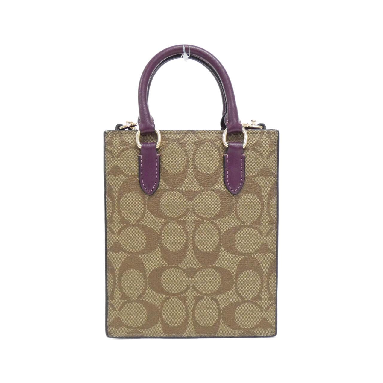 COACH CJ494 Handbag Canvas 2