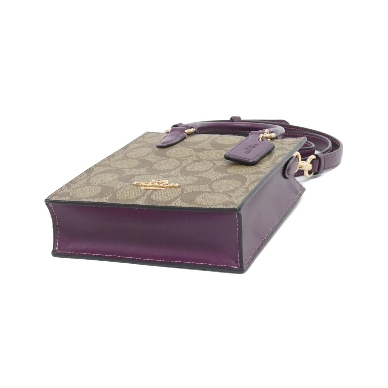 COACH CJ494 Handbag Canvas 3