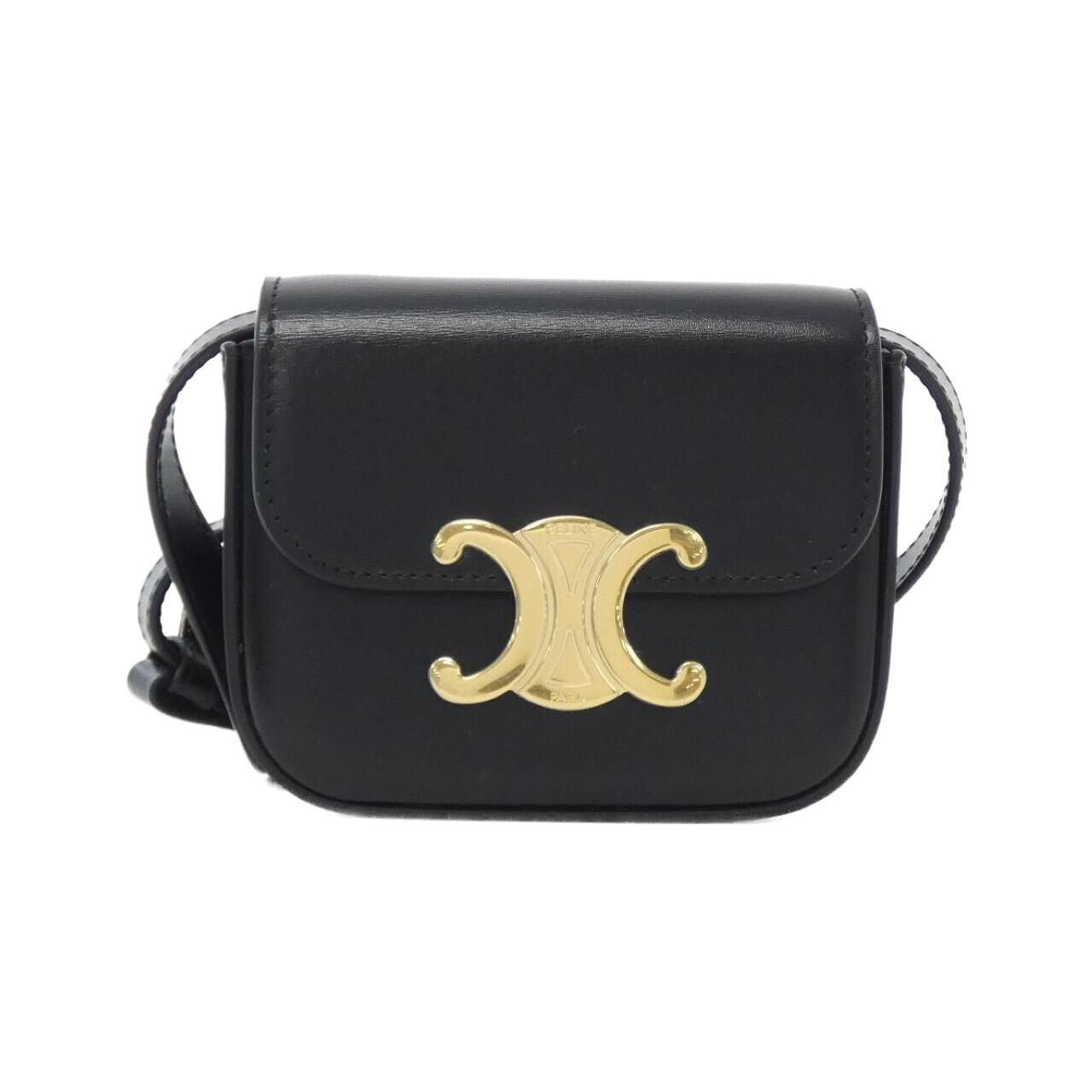 CELINE 10I513DPV Shoulder Bag Black