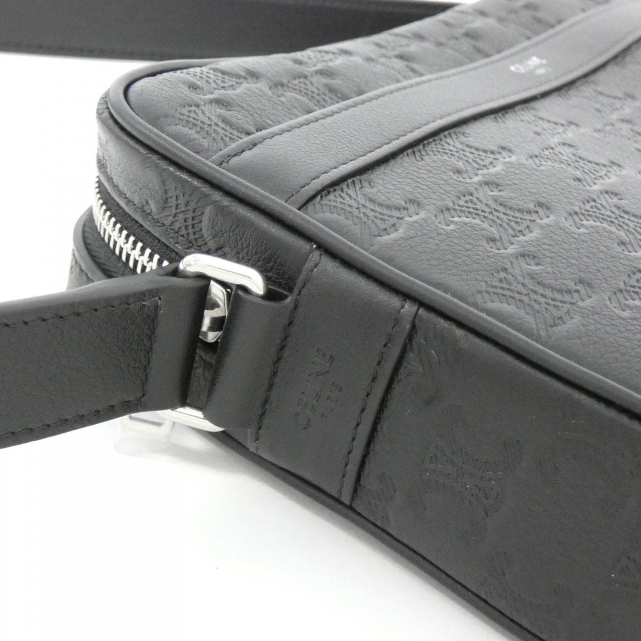 CELINE 117003FS3 Shoulder Bag Black New - Thumbnail 4