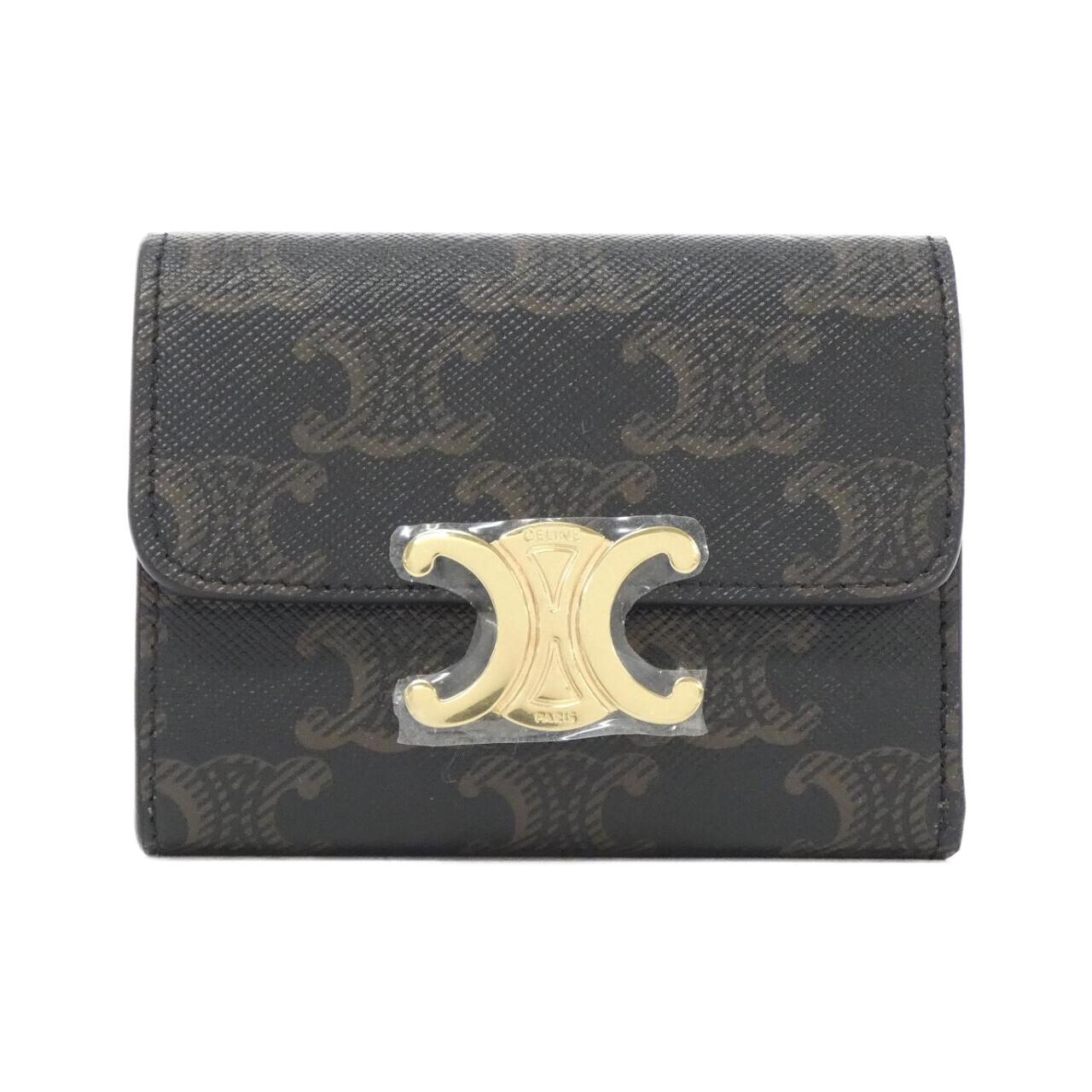 CELINE 10I652DS3 Wallet Canvas