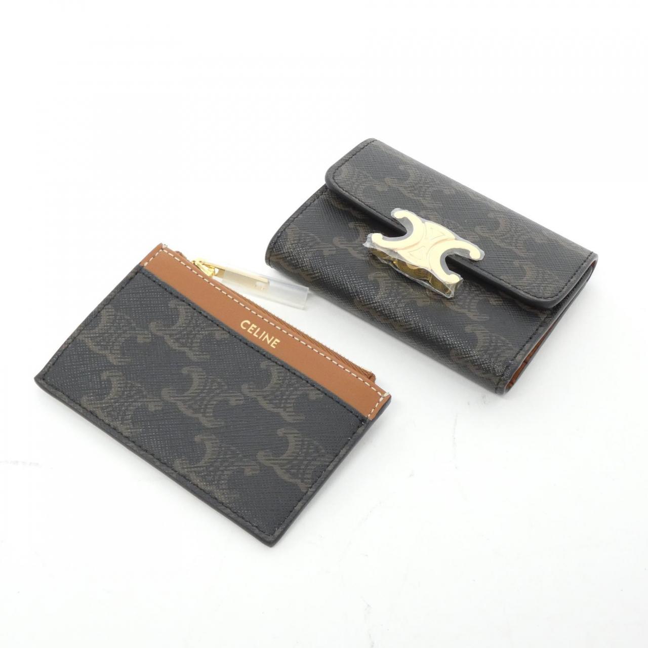CELINE 10I652DS3 Wallet Canvas 5