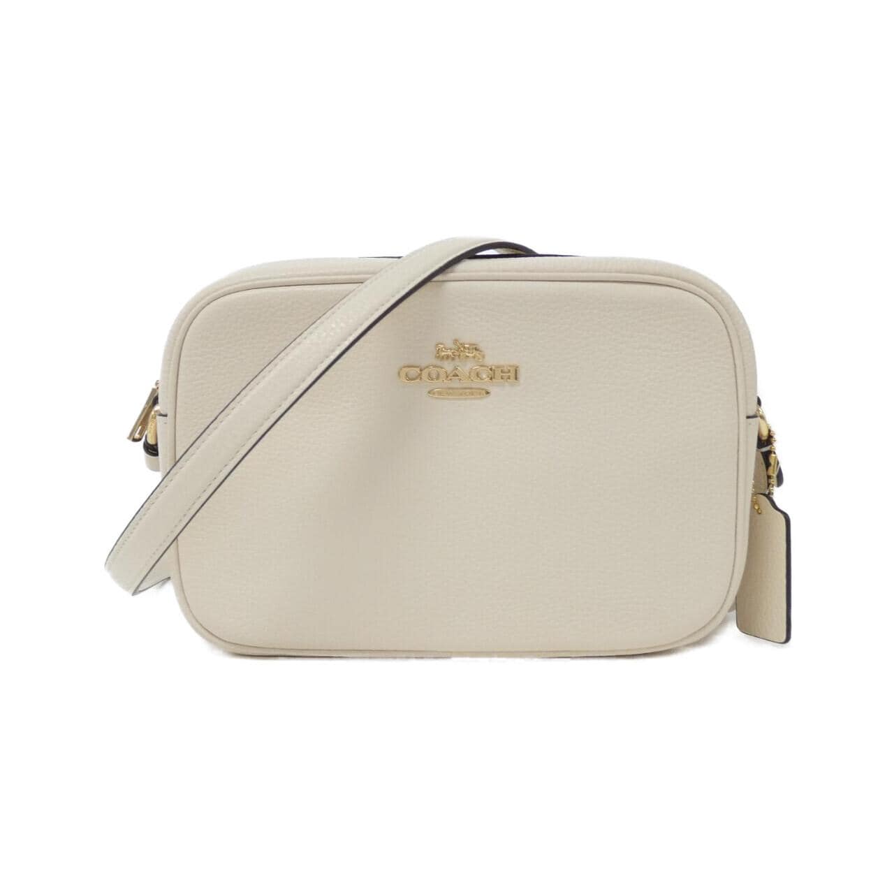 COACH CR110 Shoulder Bag Leather Black