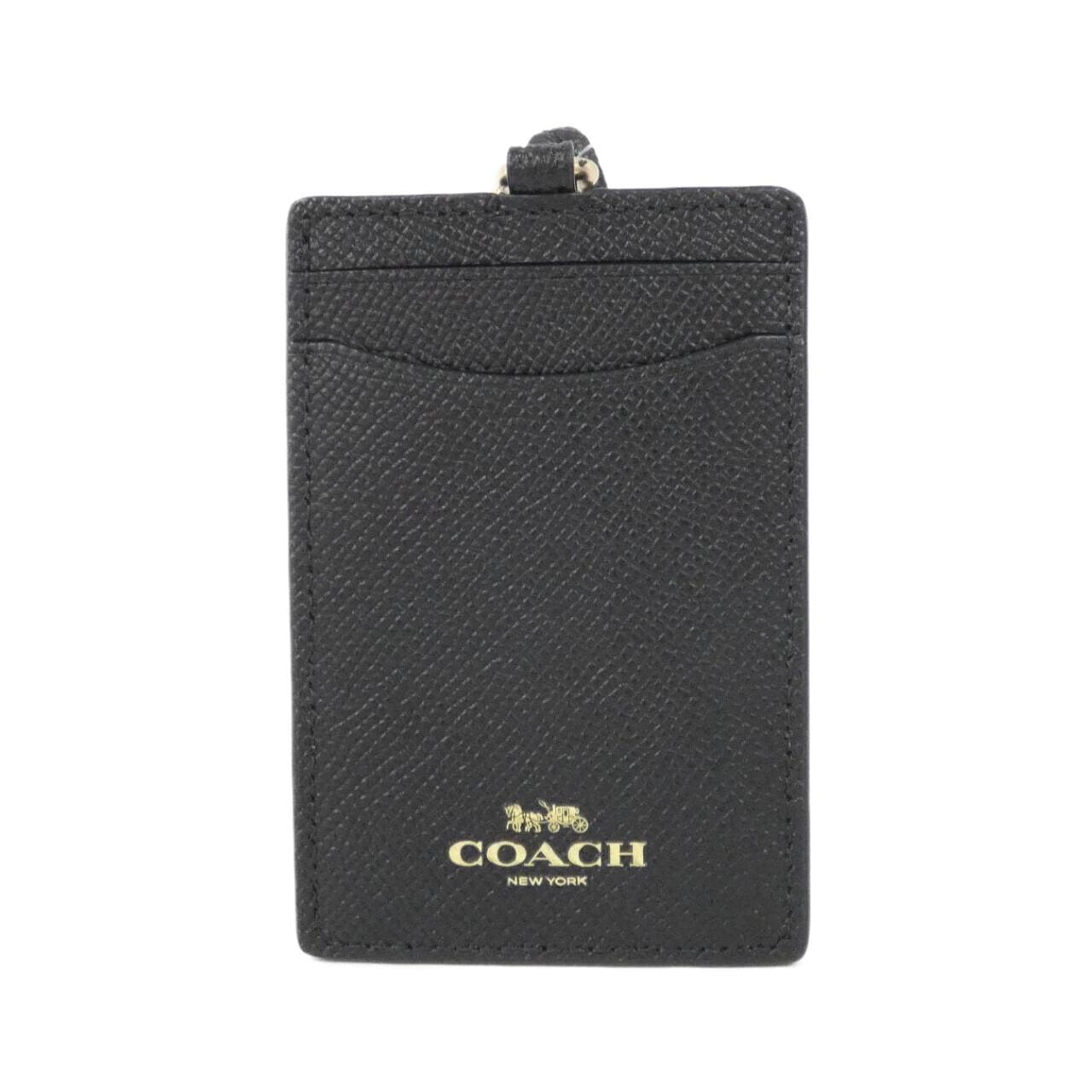COACH 57311 Card Case Leather