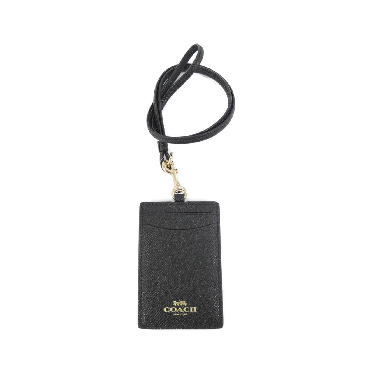 COACH 57311 Card Case Leather 3