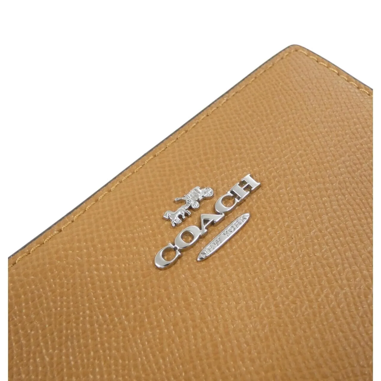 COACH CR983 Wallet Leather 黑色 皮革 新品 - 縮圖 3