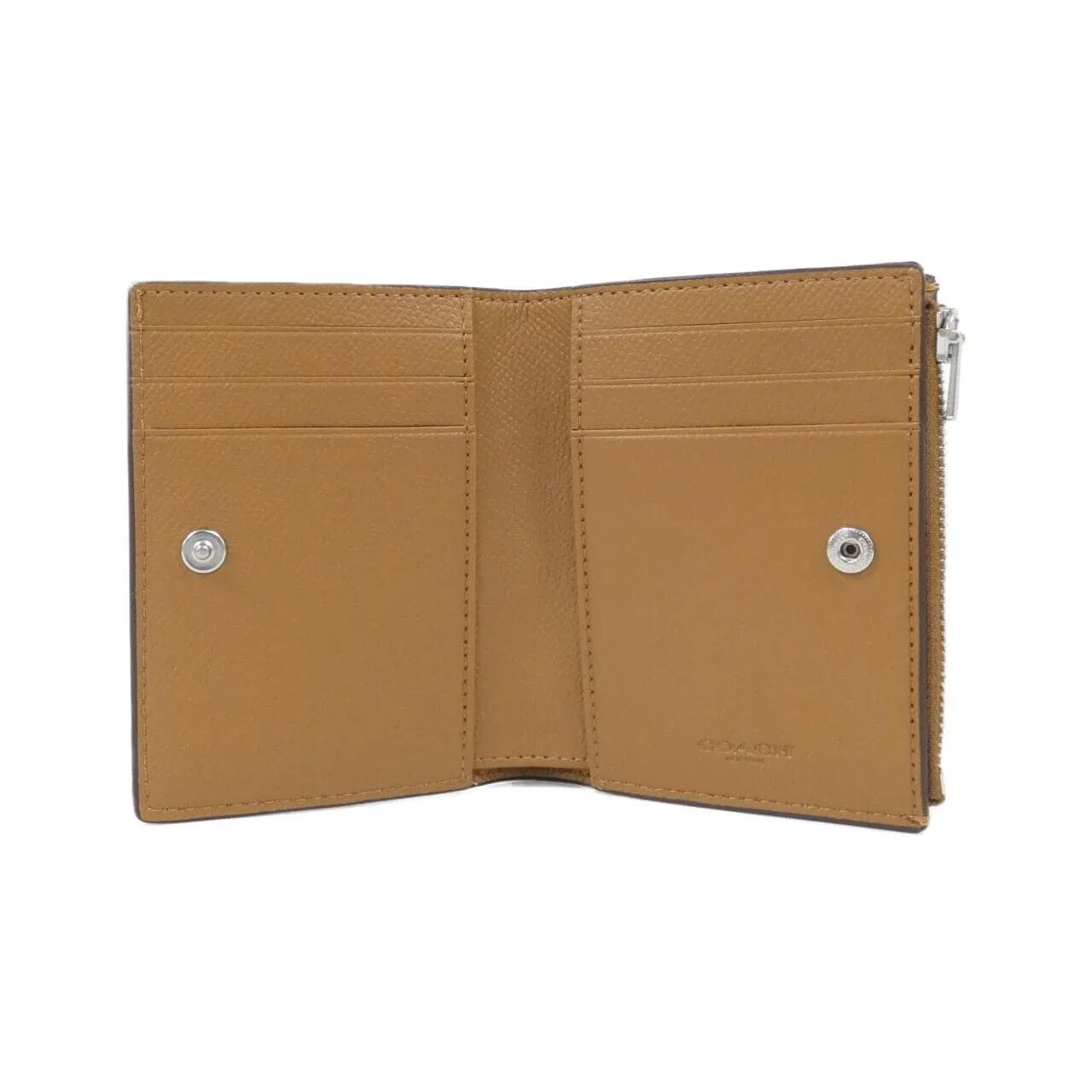 COACH CR983 Wallet Leather 黑色 皮革 新品 - 縮圖 4