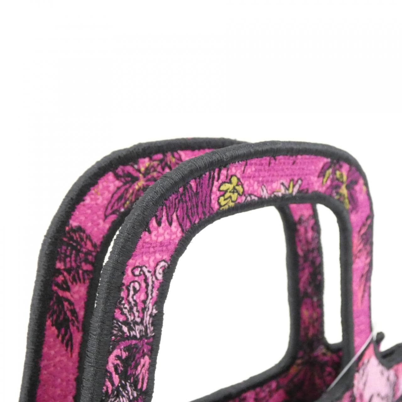 DIOR Book Tote S5475ZEUP Tote Canvas Black Canvas - Thumbnail 5