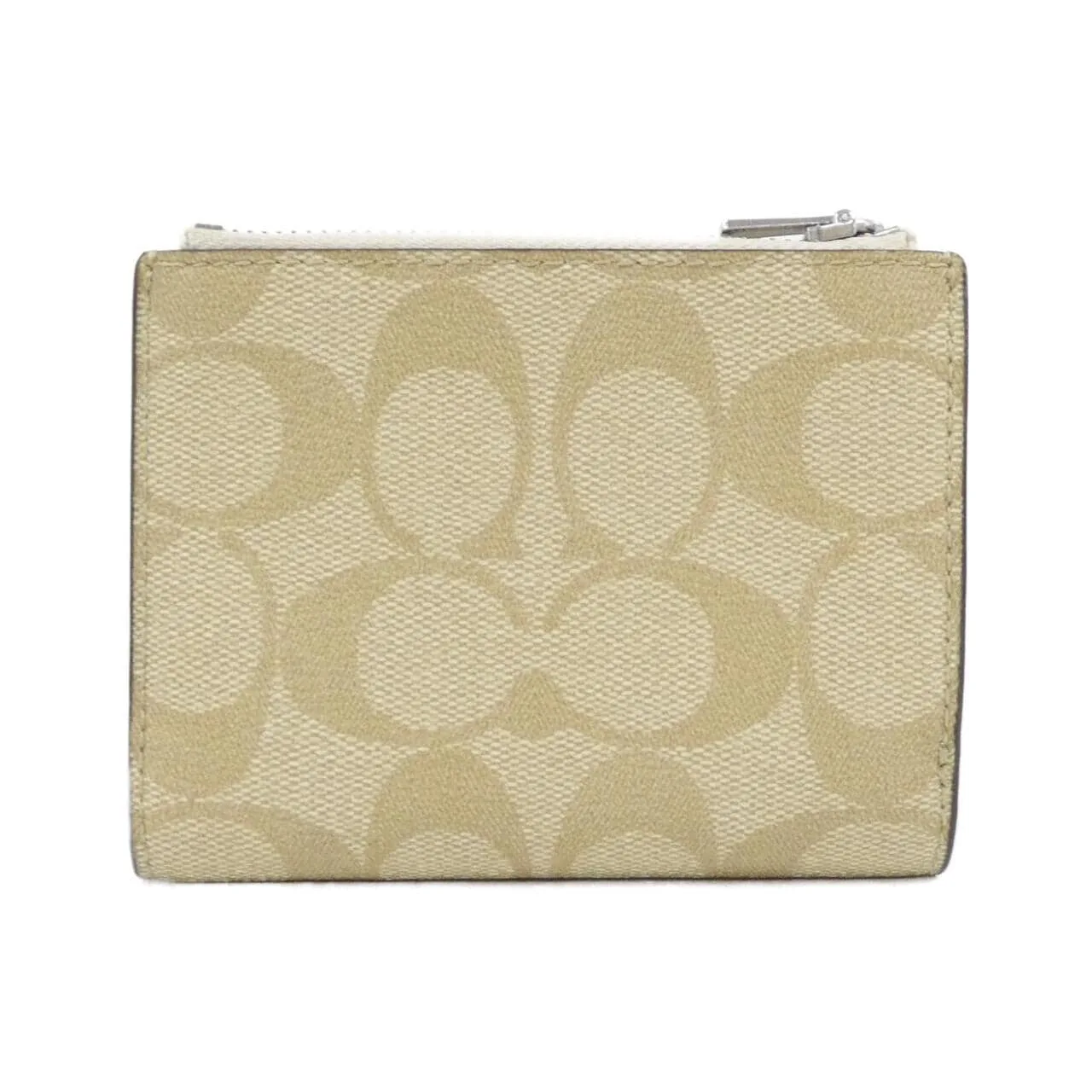 COACH CM852 Wallet Canvas Black Canvas New - Thumbnail 2