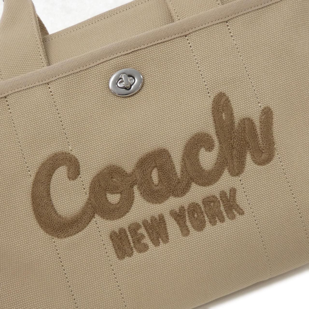 COACH CP158 Bag Canvas Black Canvas - Thumbnail 4