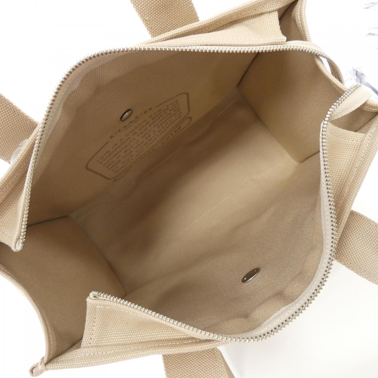 COACH CP158 Bag Canvas Black Canvas - Thumbnail 6