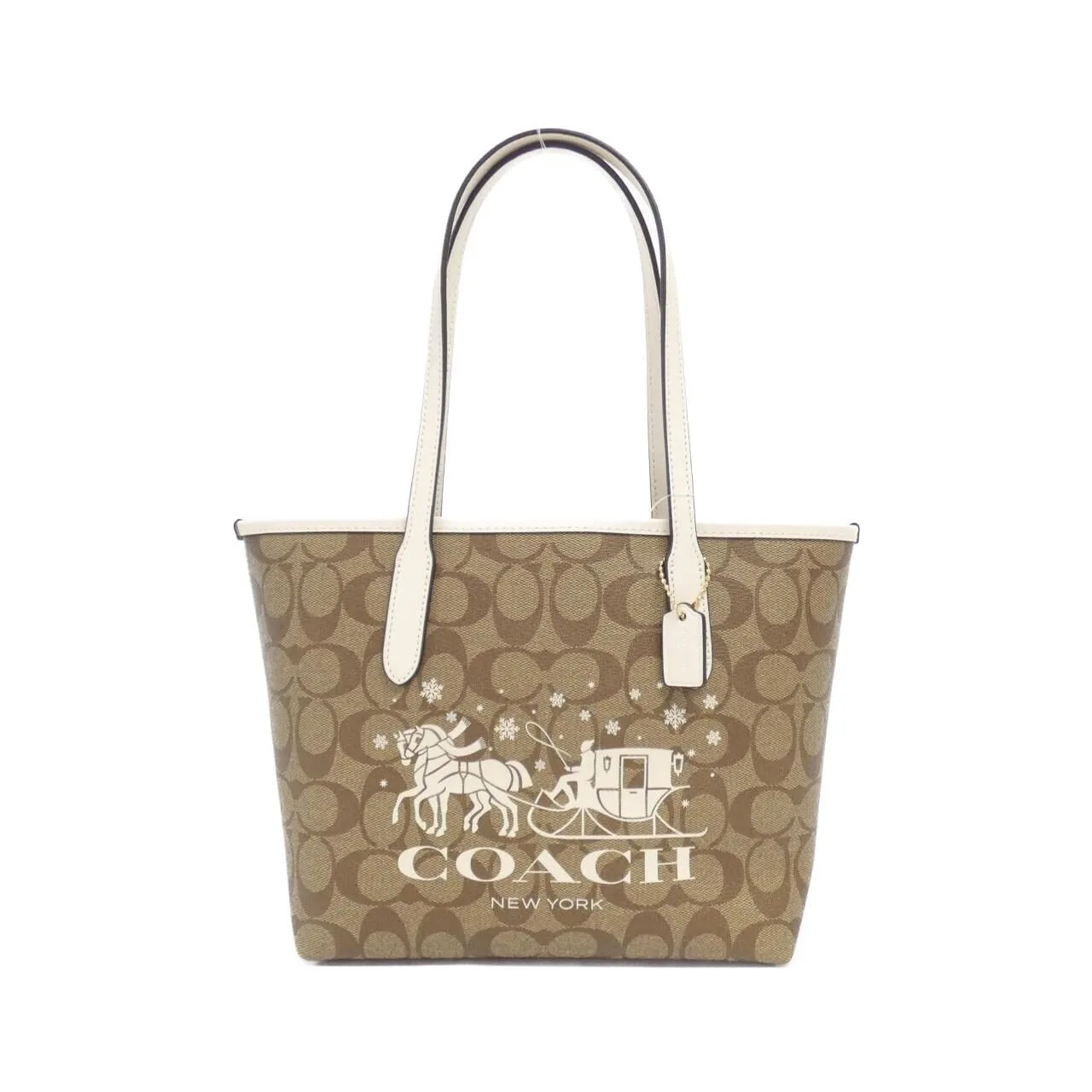 COACH CM183 Handbag Canvas