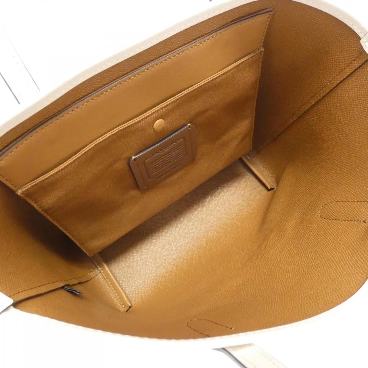 COACH CM183 Handbag Canvas Black Canvas New - Thumbnail 5