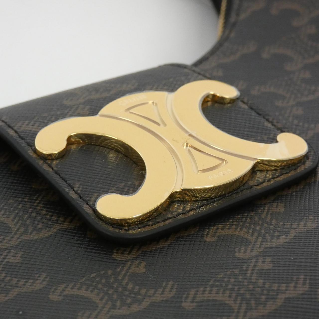CELINE 114492BZJ 肩背包 帆布 4