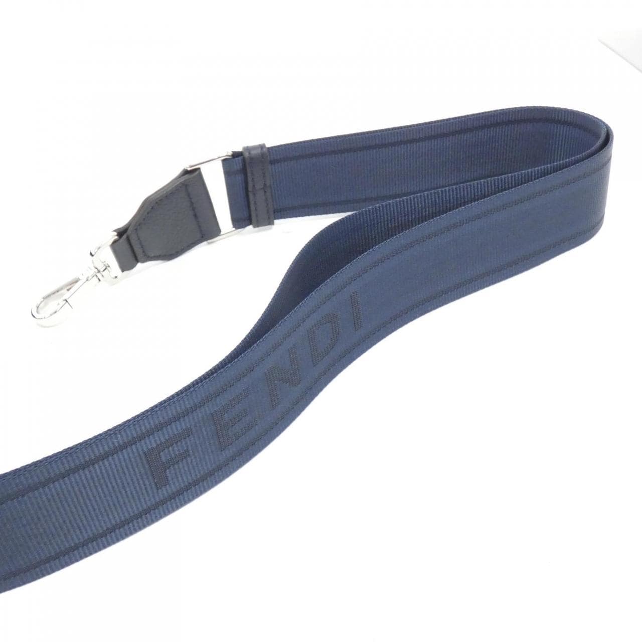 FENDI 7M0286 AMAC Shoulder Leather 黑色 皮革 新品 - 縮圖 4