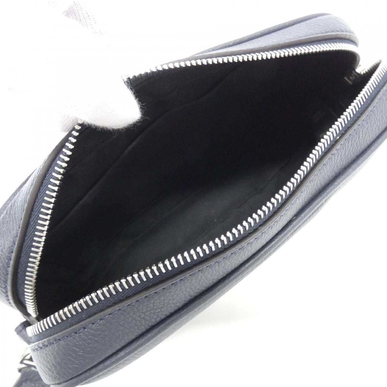 FENDI 7M0286 AMAC Shoulder Leather 黑色 皮革 新品 - 縮圖 5