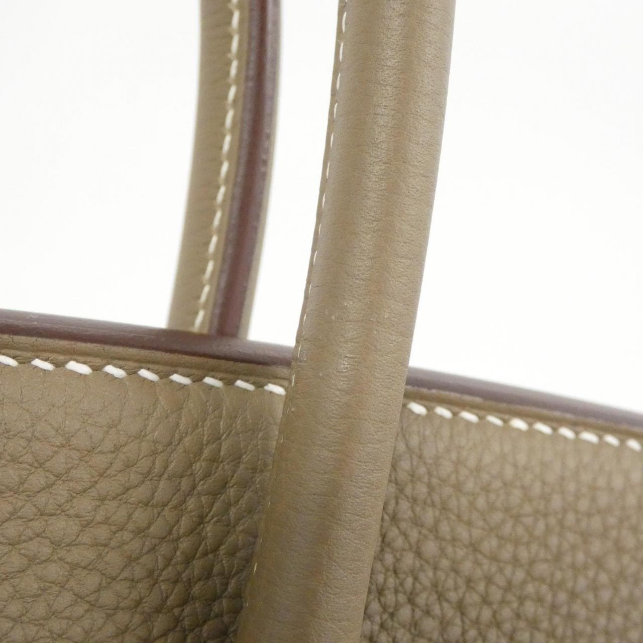 HERMES HERMÈS Birkin 027767CK Bag Togo Etoupe Togo Leather - Thumbnail 2