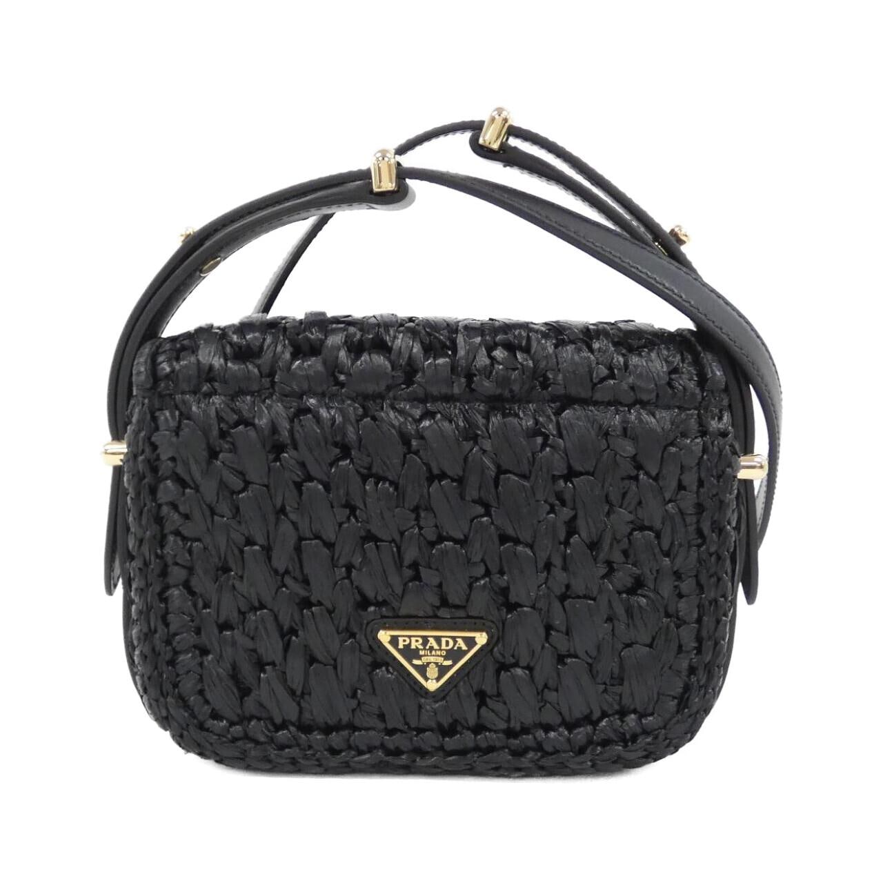 PRADA 1BD362 Shoulder Bag Black - Thumbnail 2