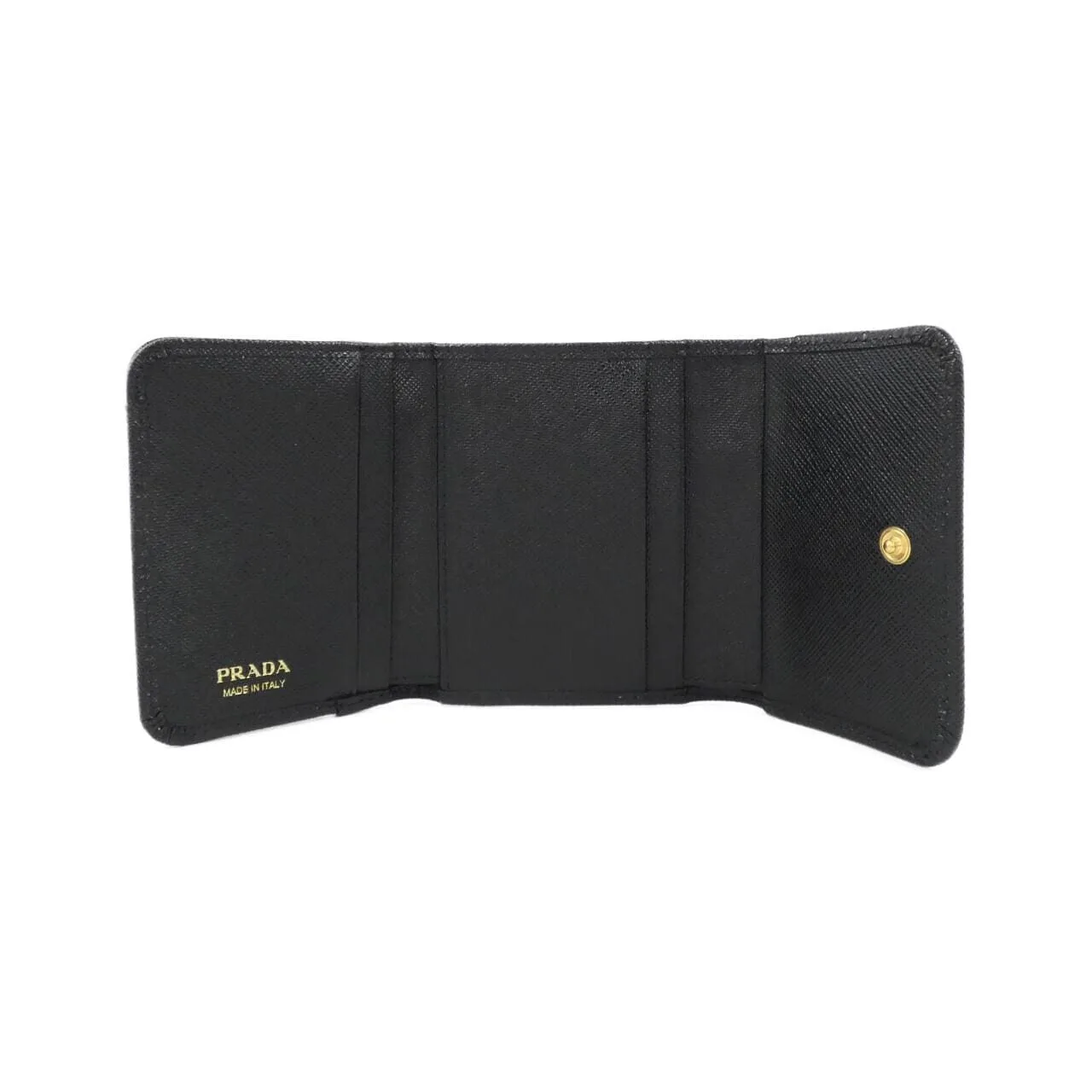 PRADA 1MH044 Wallet 黑色 新品 - 縮圖 4