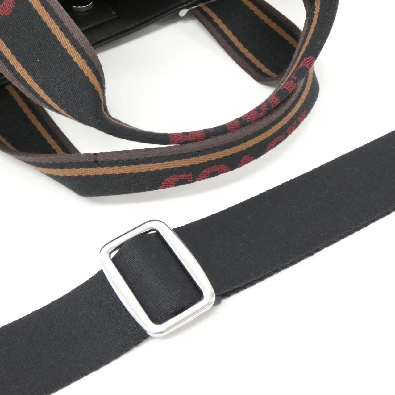 COACH CU997 Handbag Leather 黑色 皮革 新品 - 縮圖 5