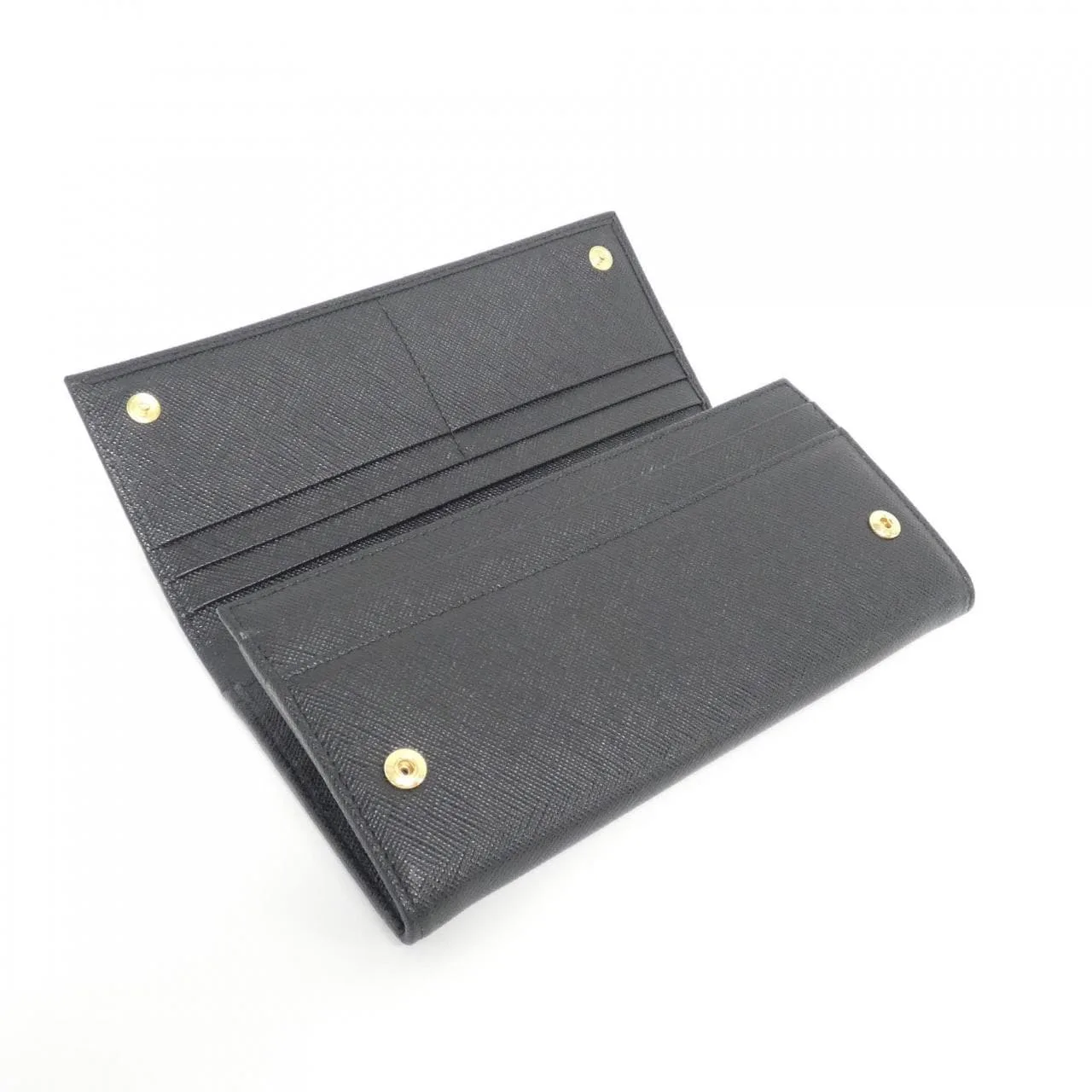 PRADA 1MH132 Wallet 黑色 新品 - 縮圖 3