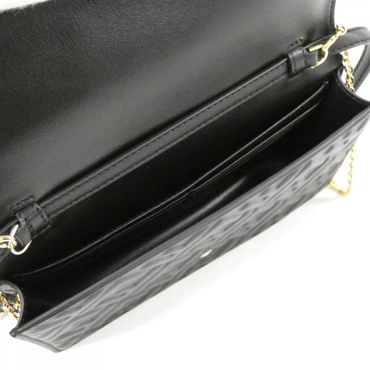 FENDI 8M0498 AAJD Wallet Leather Black Leather New - Thumbnail 6