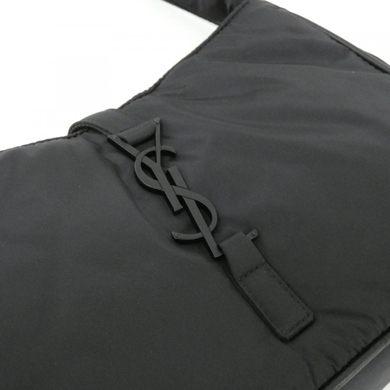 SAINT LAURENT 733294 FABI1 Shoulder Bag Nylon Black Nylon - Thumbnail 4