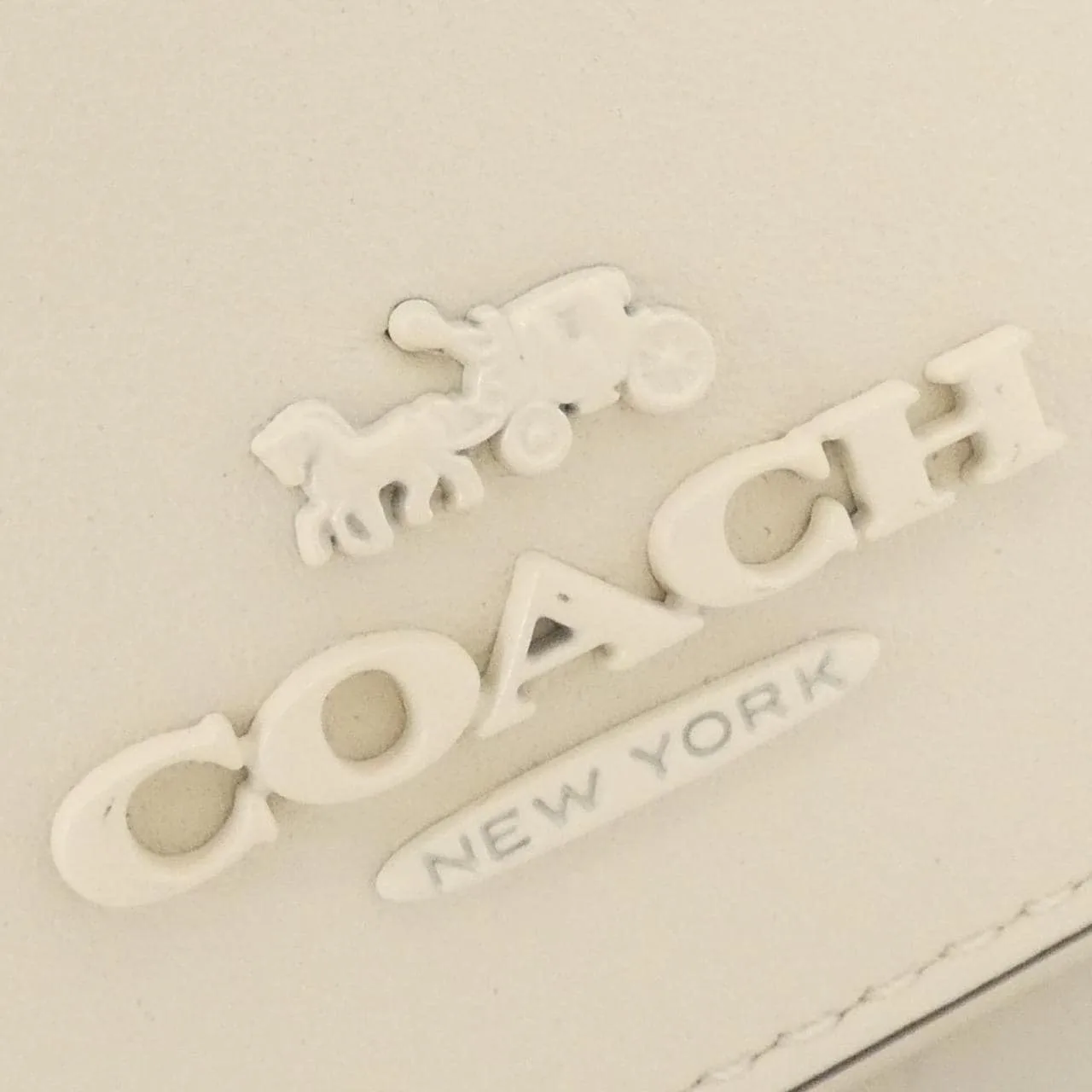 COACH CP260 Wallet Leather 黑色 皮革 新品 - 縮圖 3