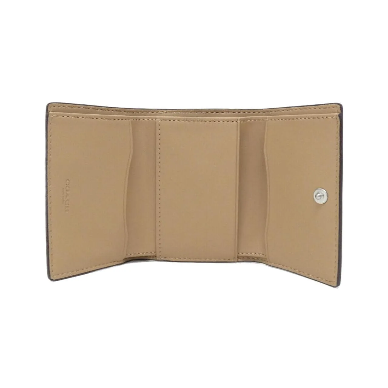 COACH CP260 Wallet Leather 黑色 皮革 新品 - 縮圖 4