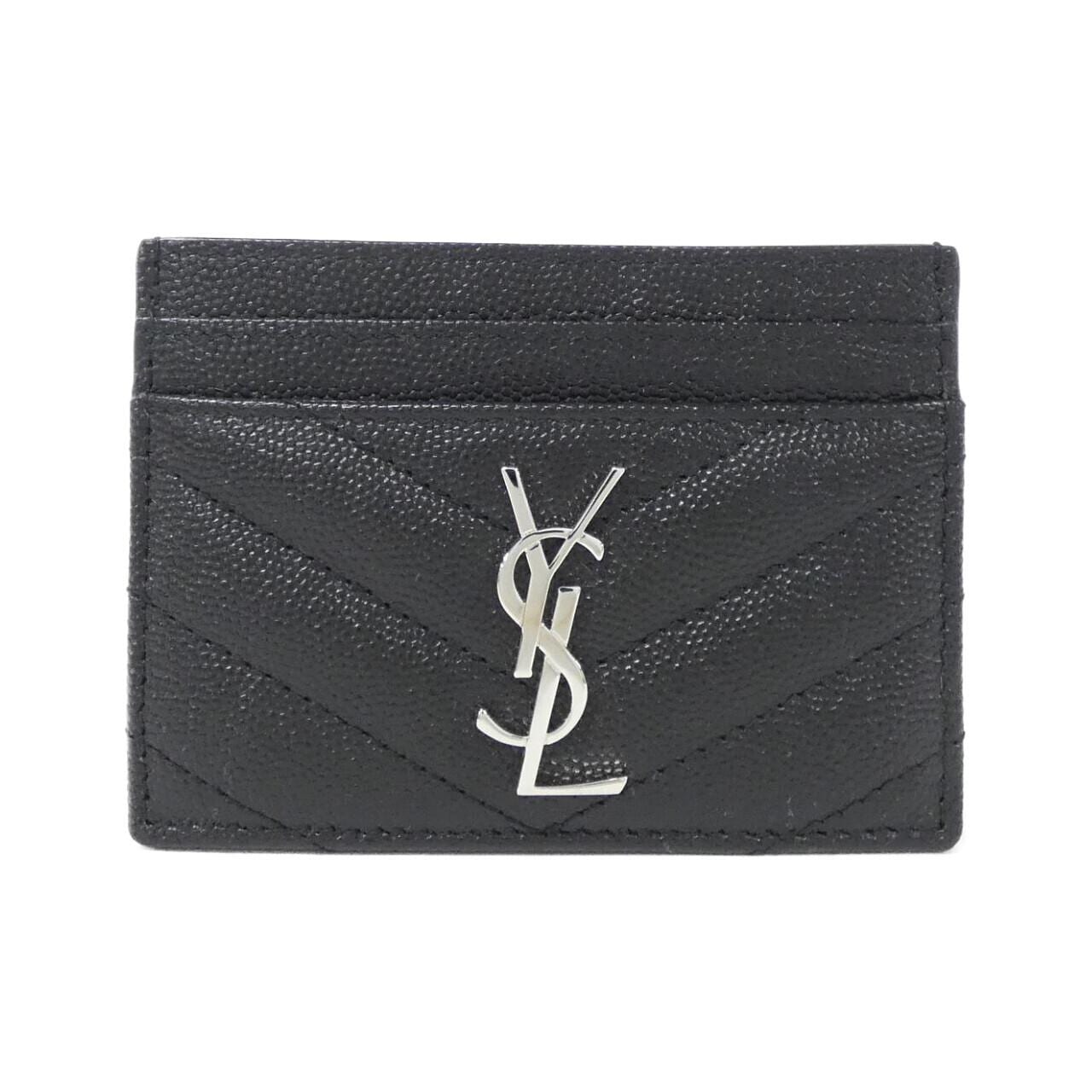 SAINT LAURENT 423291 BOW02 Card Case