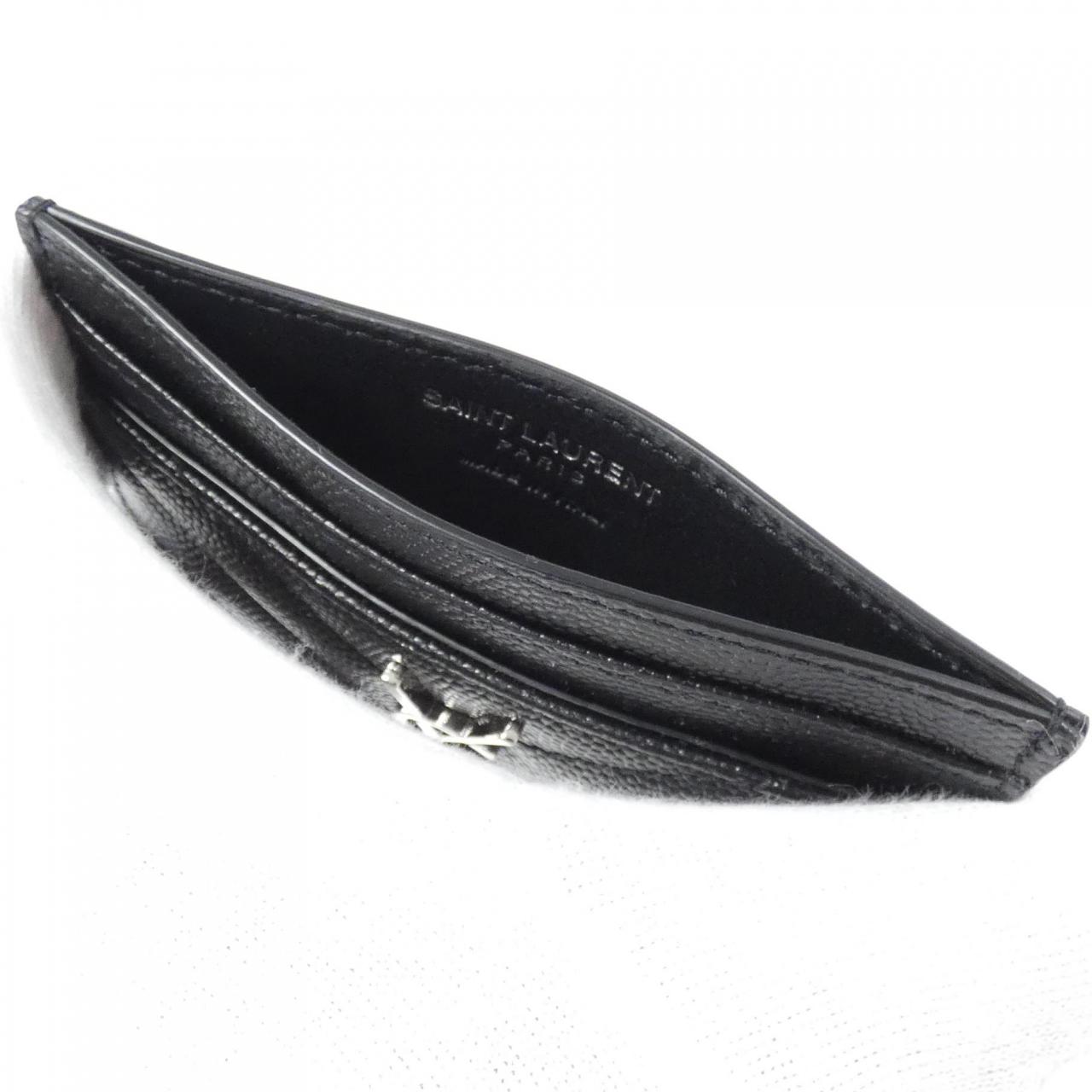 SAINT LAURENT 423291 BOW02 Card Case 3