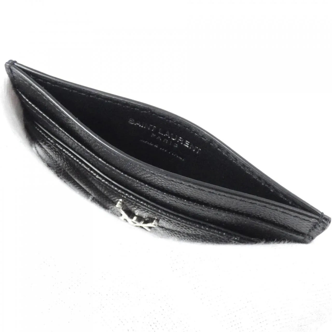 SAINT LAURENT 423291 BOW02 Card Case New - Thumbnail 3