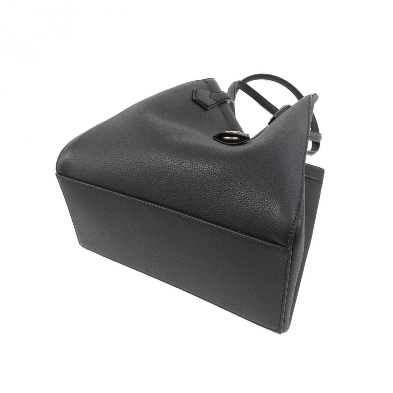 FENDI Sunshine Shopper 8BH414 APZA Shoulder Leather Black Leather - Thumbnail 3