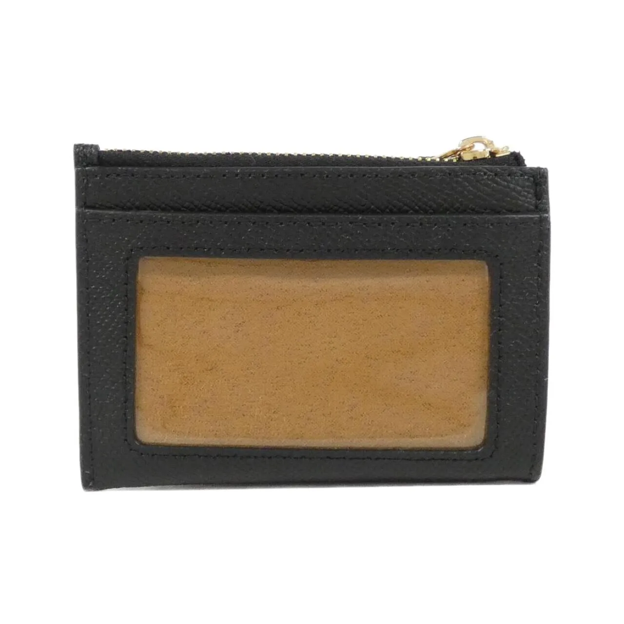 COACH 88250 Coin Case Leather 黑色 皮革 新品 - 縮圖 2