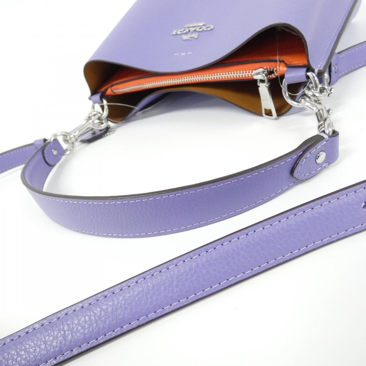 COACH CA177 Bag Leather 黑色 皮革 新品 - 縮圖 5