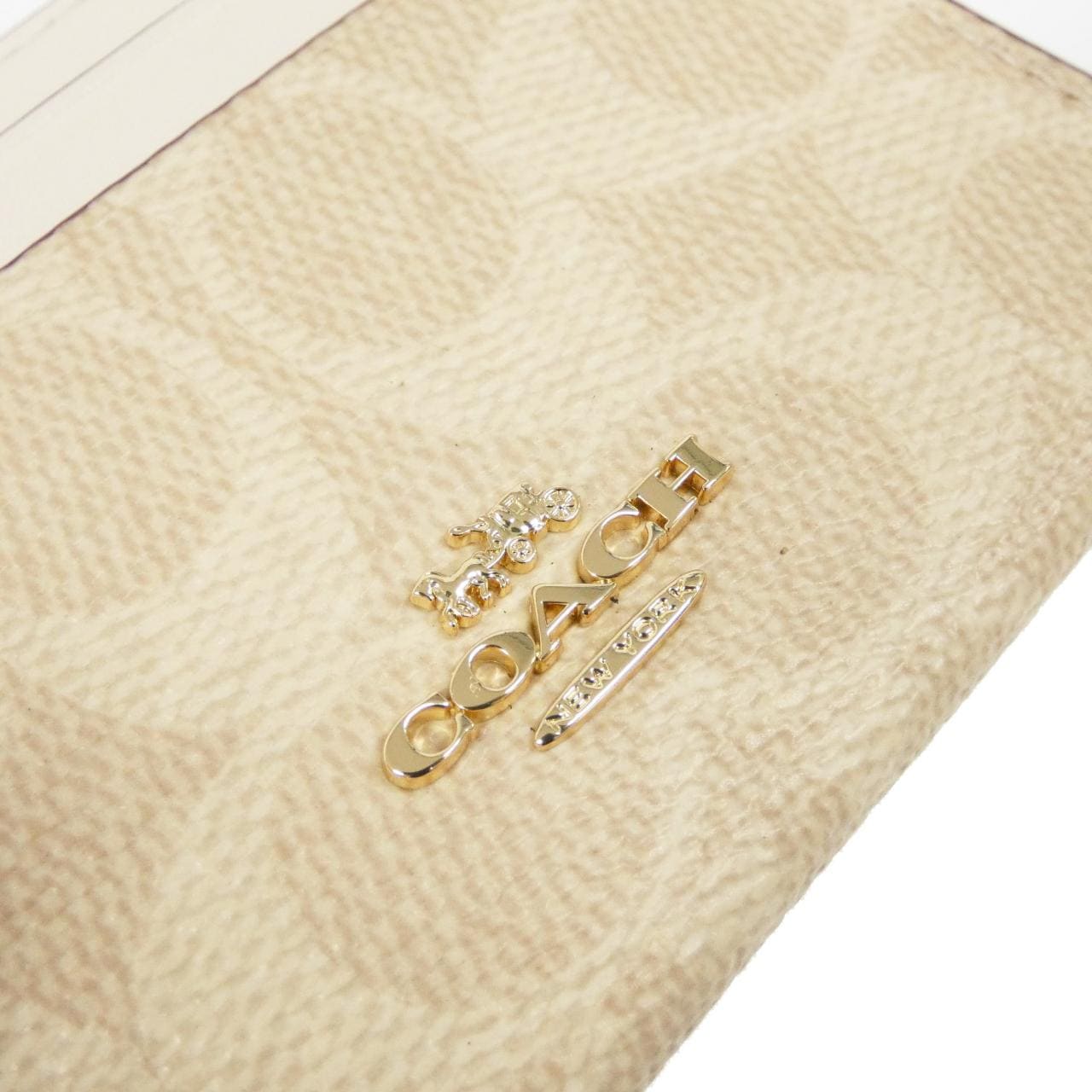 COACH CW870 Coin Case Canvas 3