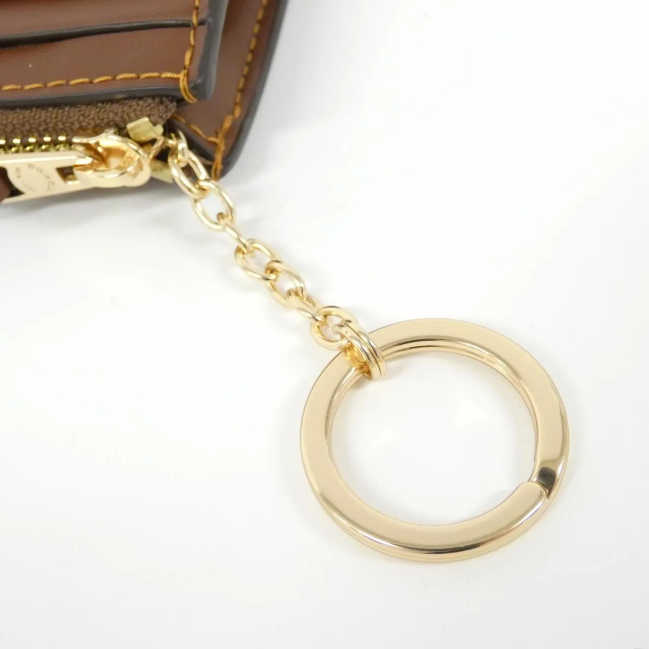 COACH CW870 Coin Case Canvas 黑色 帆布 新品 - 縮圖 4