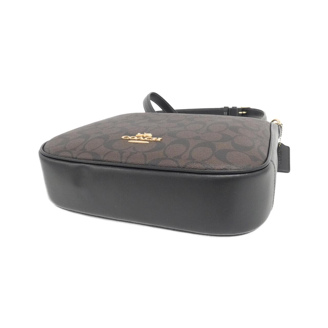 COACH CU959 Shoulder Bag Canvas 黑色 帆布 新品 - 縮圖 3