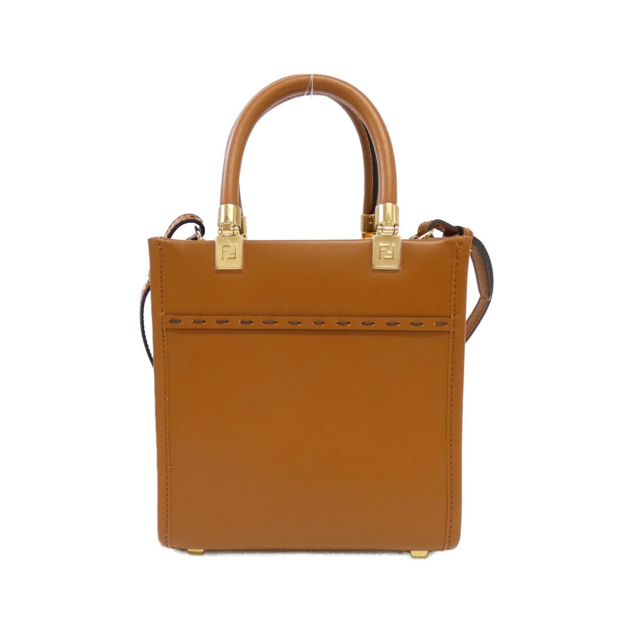 FENDI Sunshine Shopper 8BS092 ARNN Handbag Black New - Thumbnail 2