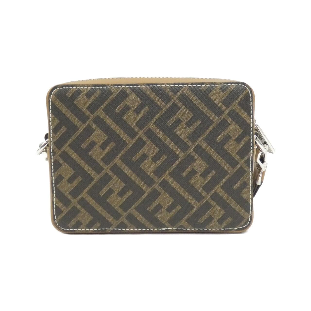 FENDI 7M0357 AFF2 Shoulder Canvas 黑色 帆布 新品 - 縮圖 2