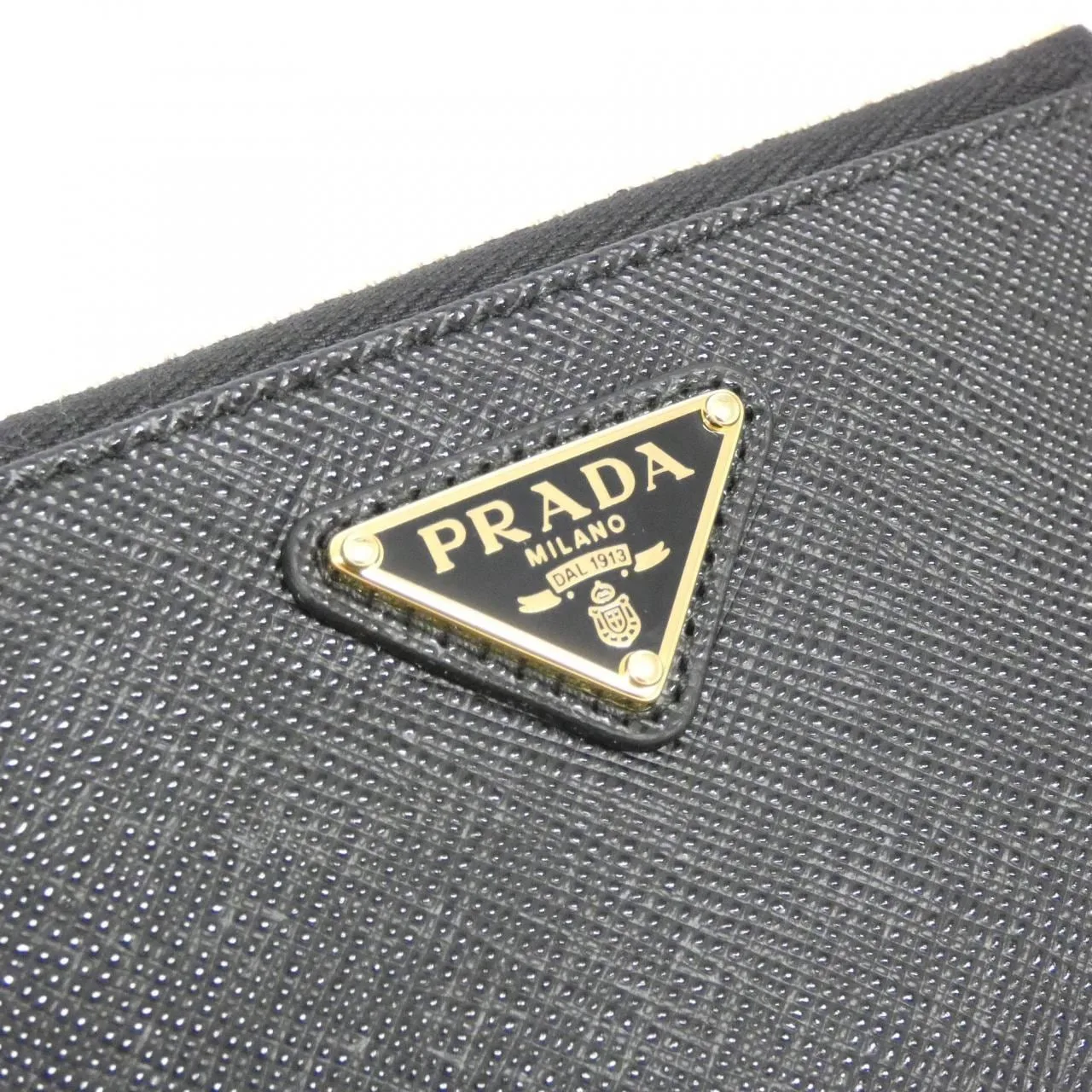 PRADA 1MC086 Coin Case 黑色 新品 - 縮圖 3