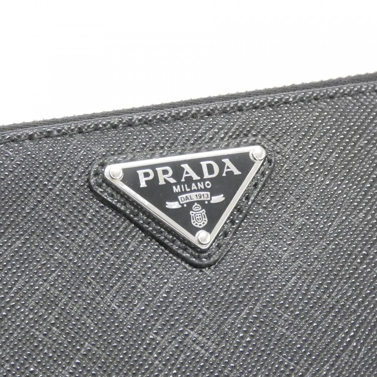 PRADA 2MC086 Coin Case 黑色 新品 - 縮圖 3