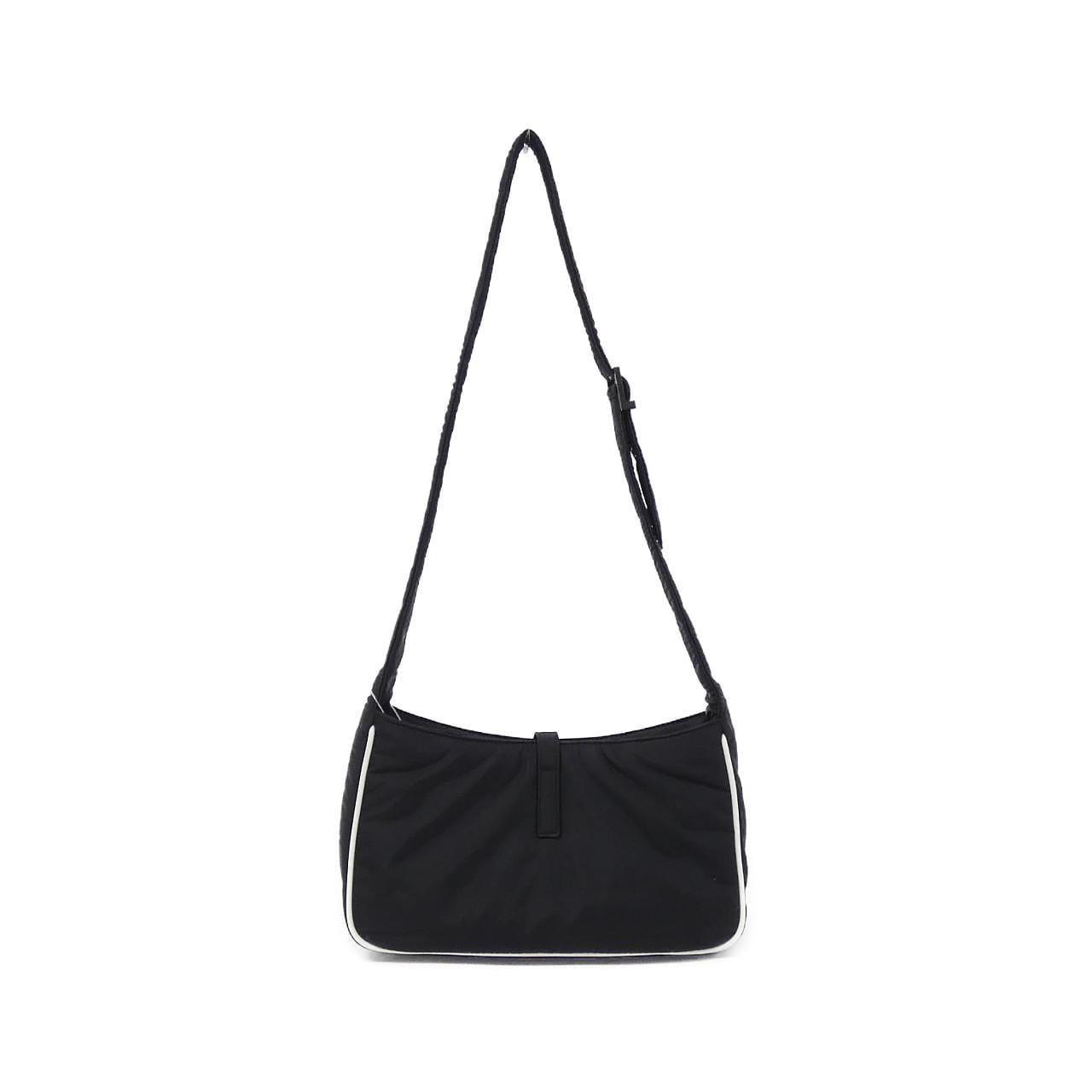 SAINT LAURENT 733294 FABI1 Shoulder Bag Nylon Black Nylon - Thumbnail 2